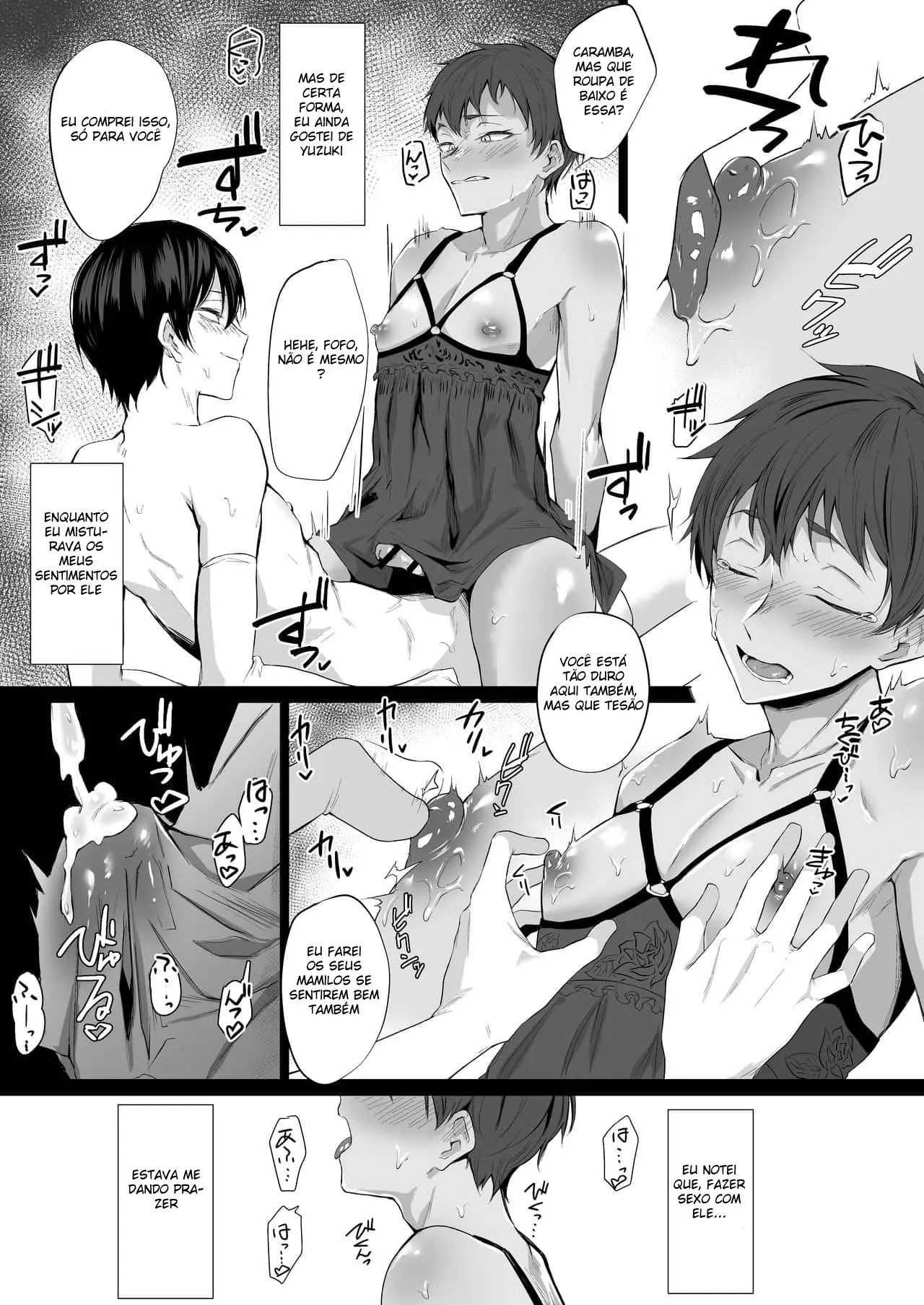 Meu Amigo de Infância me Fez Fazer Cross-dress e Femgasm com Seu Pau Grosso Hentai – Página 25