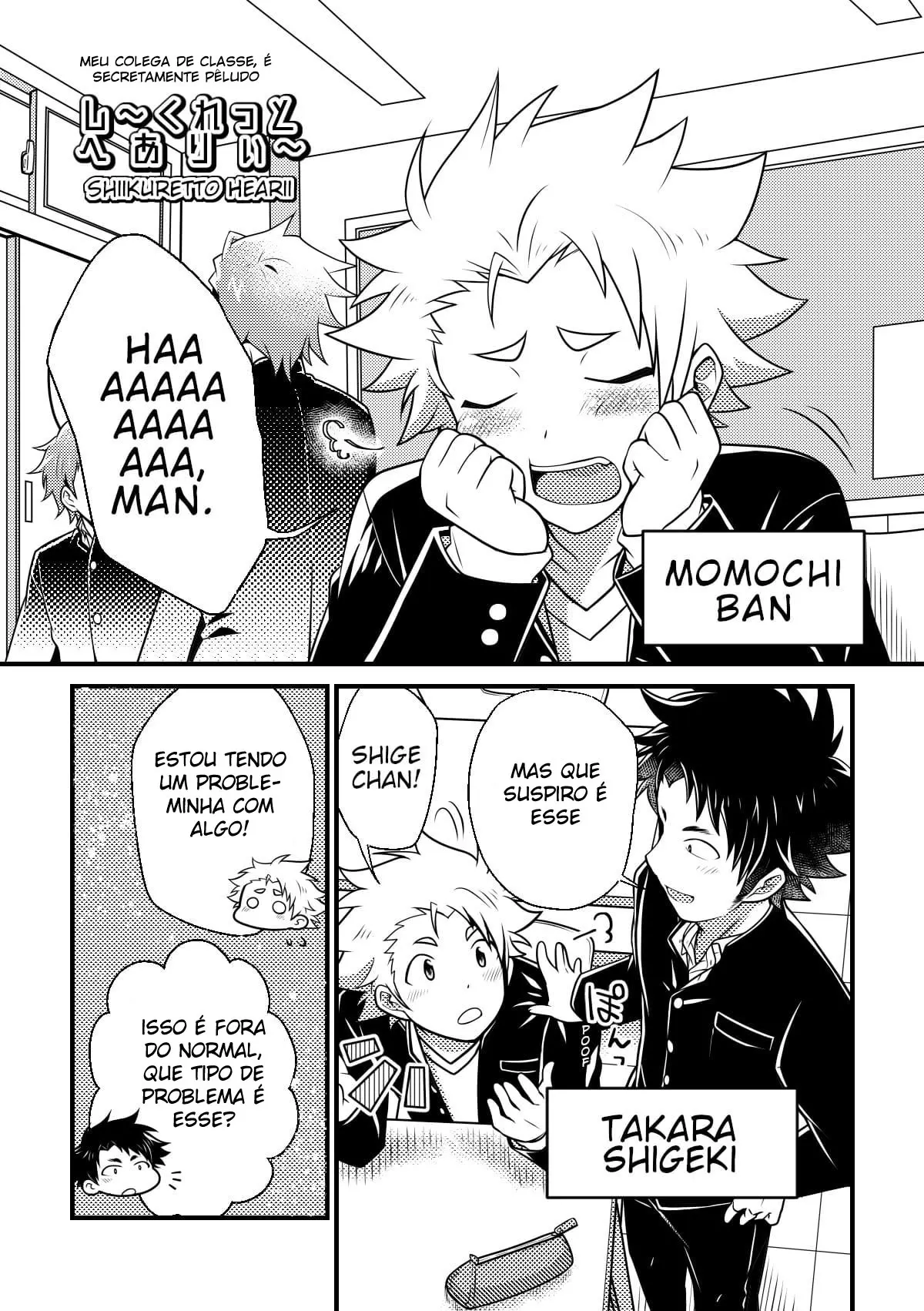 Meu Colega de Classe é Secretamente Peludo! Hentai – Página 3