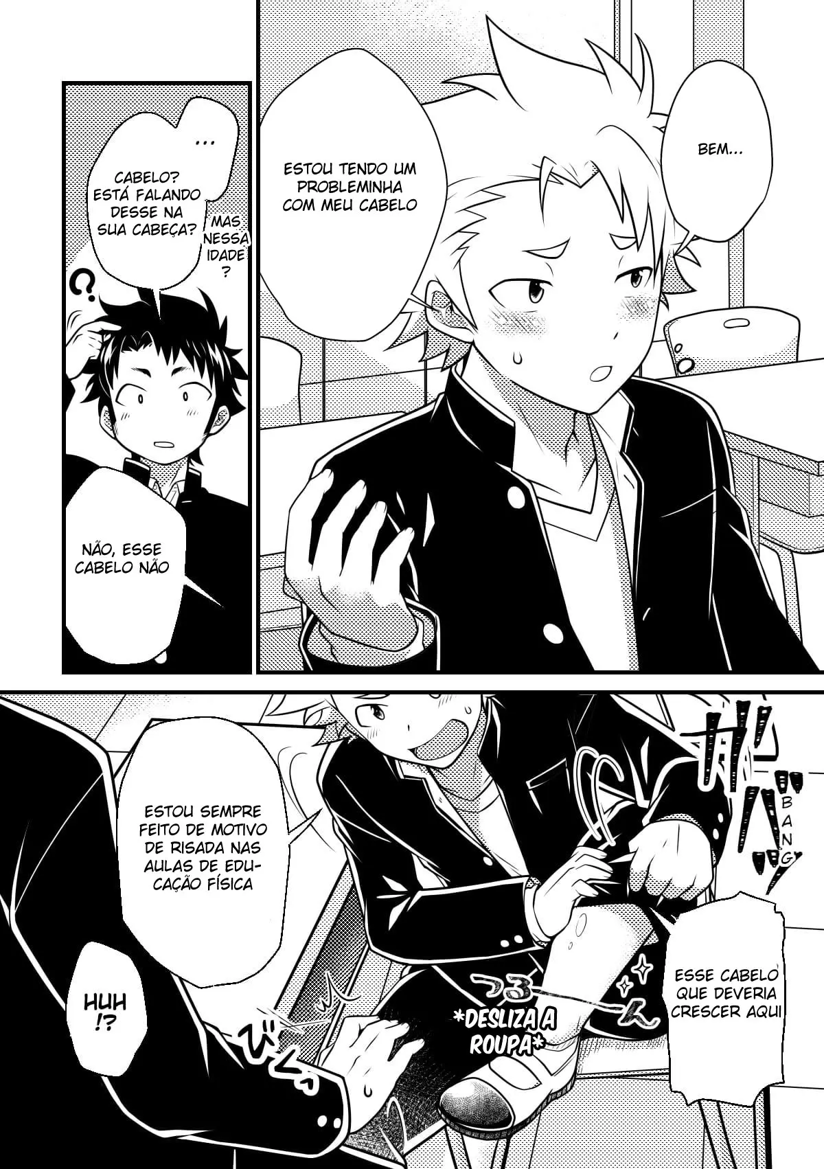 Meu Colega de Classe é Secretamente Peludo! Hentai – Página 4