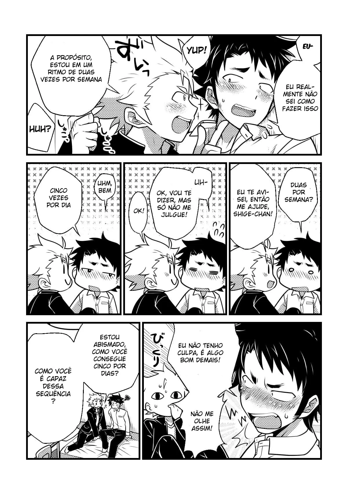 Meu Colega de Classe é Secretamente Peludo! Hentai – Página 7