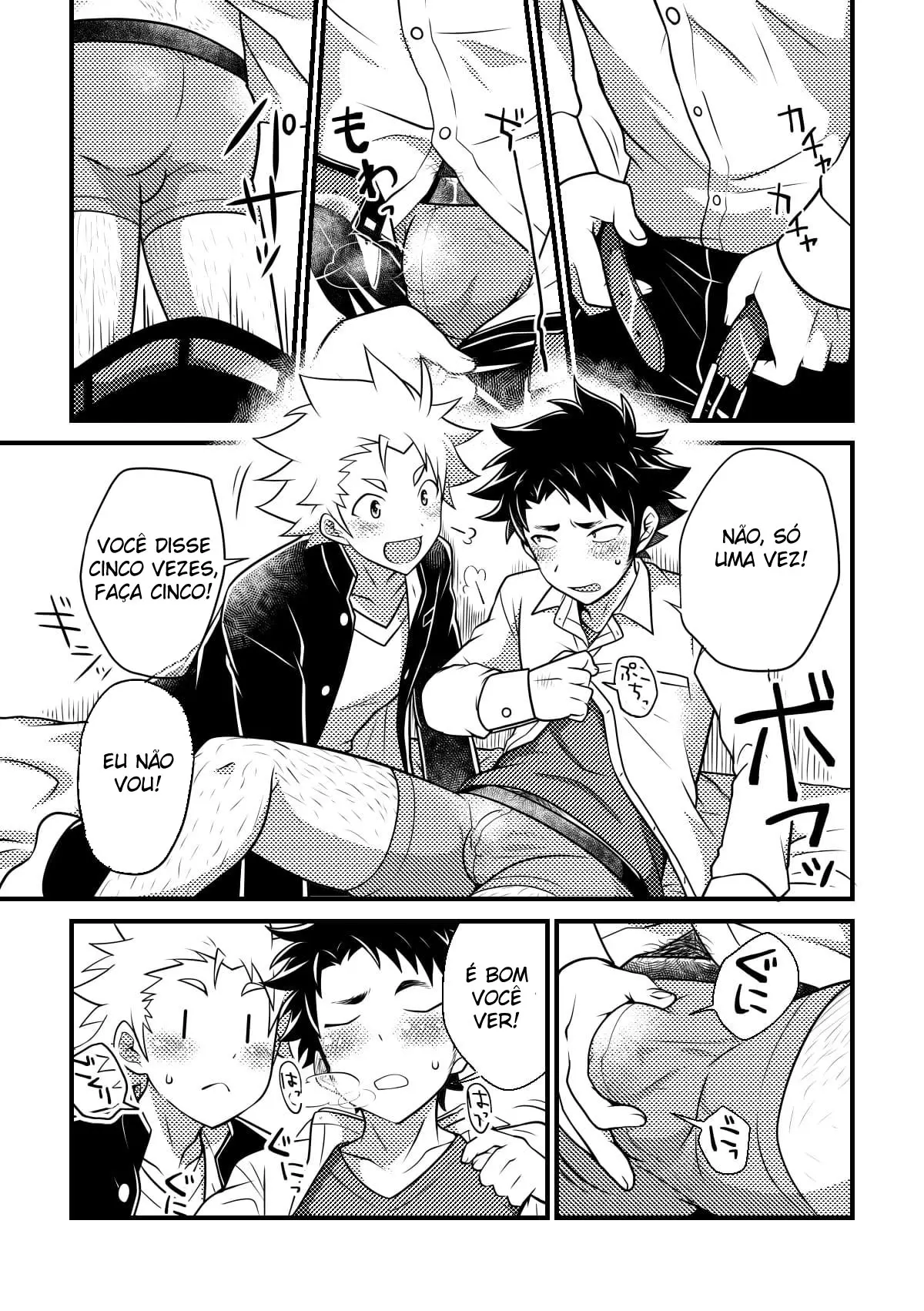 Meu Colega de Classe é Secretamente Peludo! Hentai – Página 9