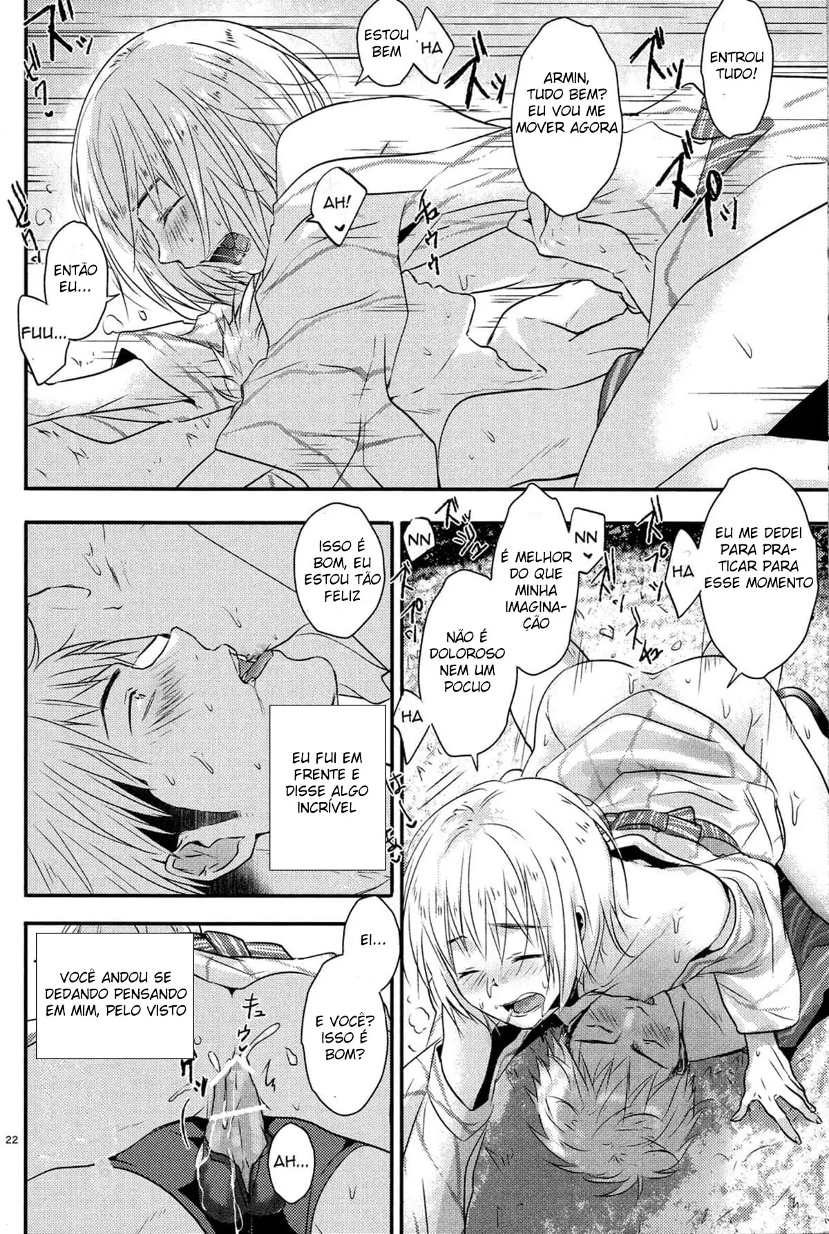 Meu Namorado é um Anjo Lindo e Esperto! Hentai – Página 22