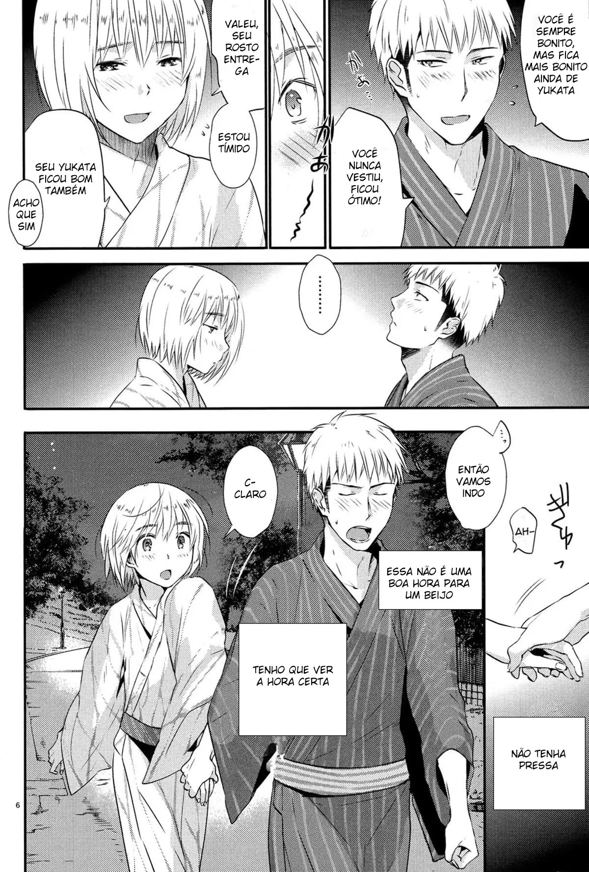 Meu Namorado é um Anjo Lindo e Esperto! Hentai – Página 6