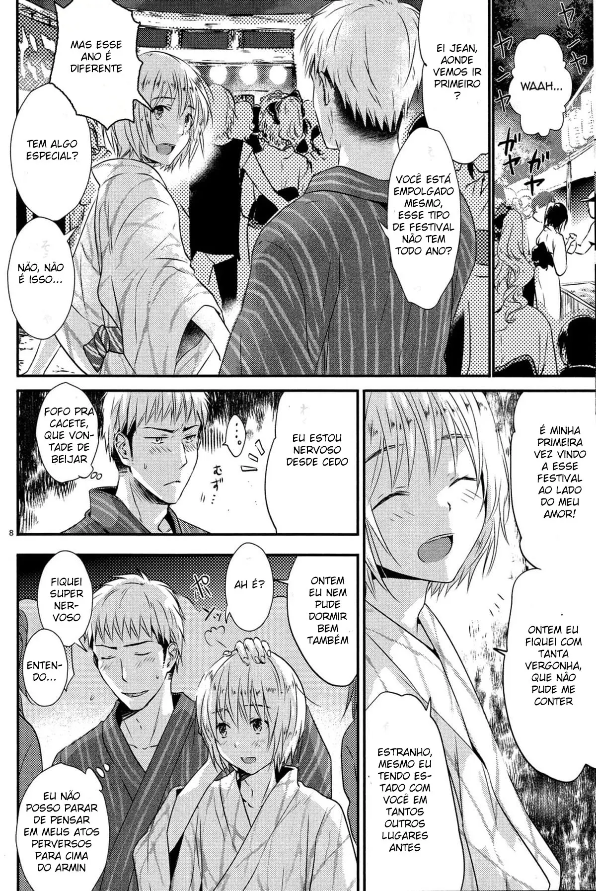 Meu Namorado é um Anjo Lindo e Esperto! Hentai – Página 8