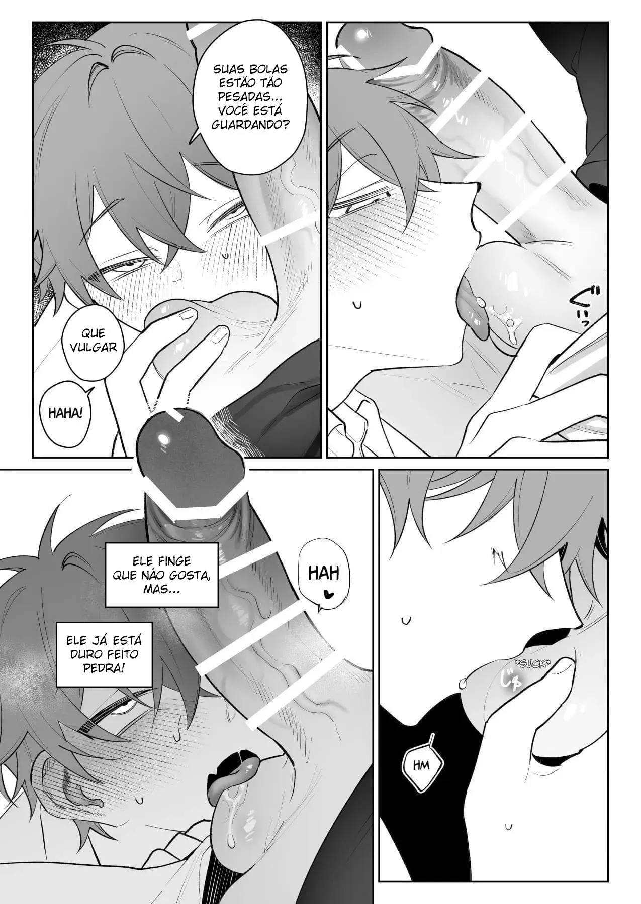 Meu Namorado Excitado Não Me da Ouvidos Hentai – Página 10