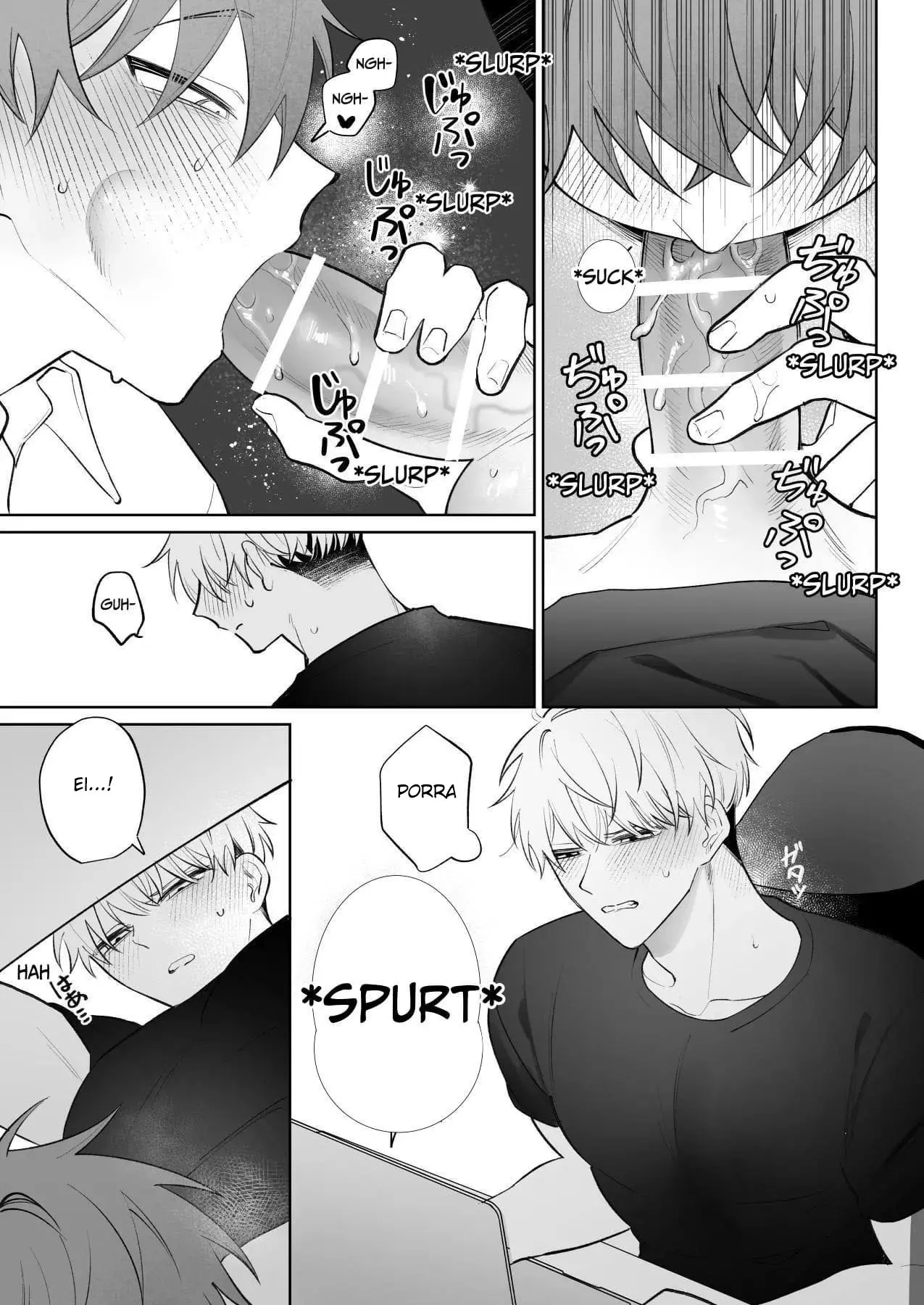 Meu Namorado Excitado Não Me da Ouvidos Hentai – Página 12