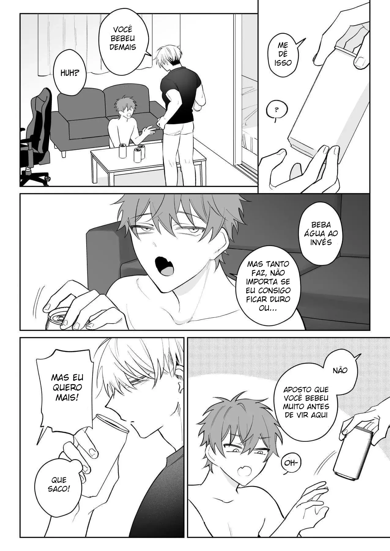 Meu Namorado Excitado Não Me da Ouvidos Hentai – Página 22