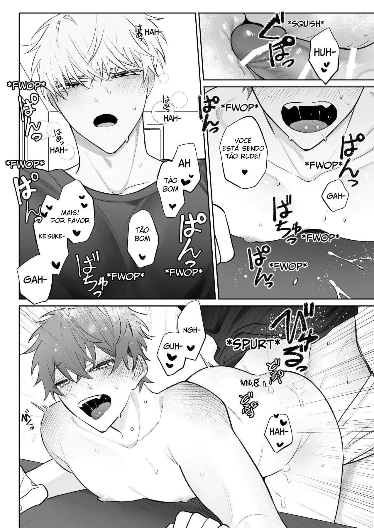 Meu Namorado Excitado Não Me da Ouvidos Hentai – Página 25