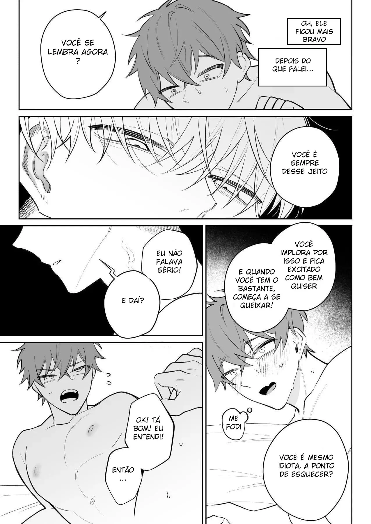 Meu Namorado Excitado Não Me da Ouvidos Hentai – Página 34