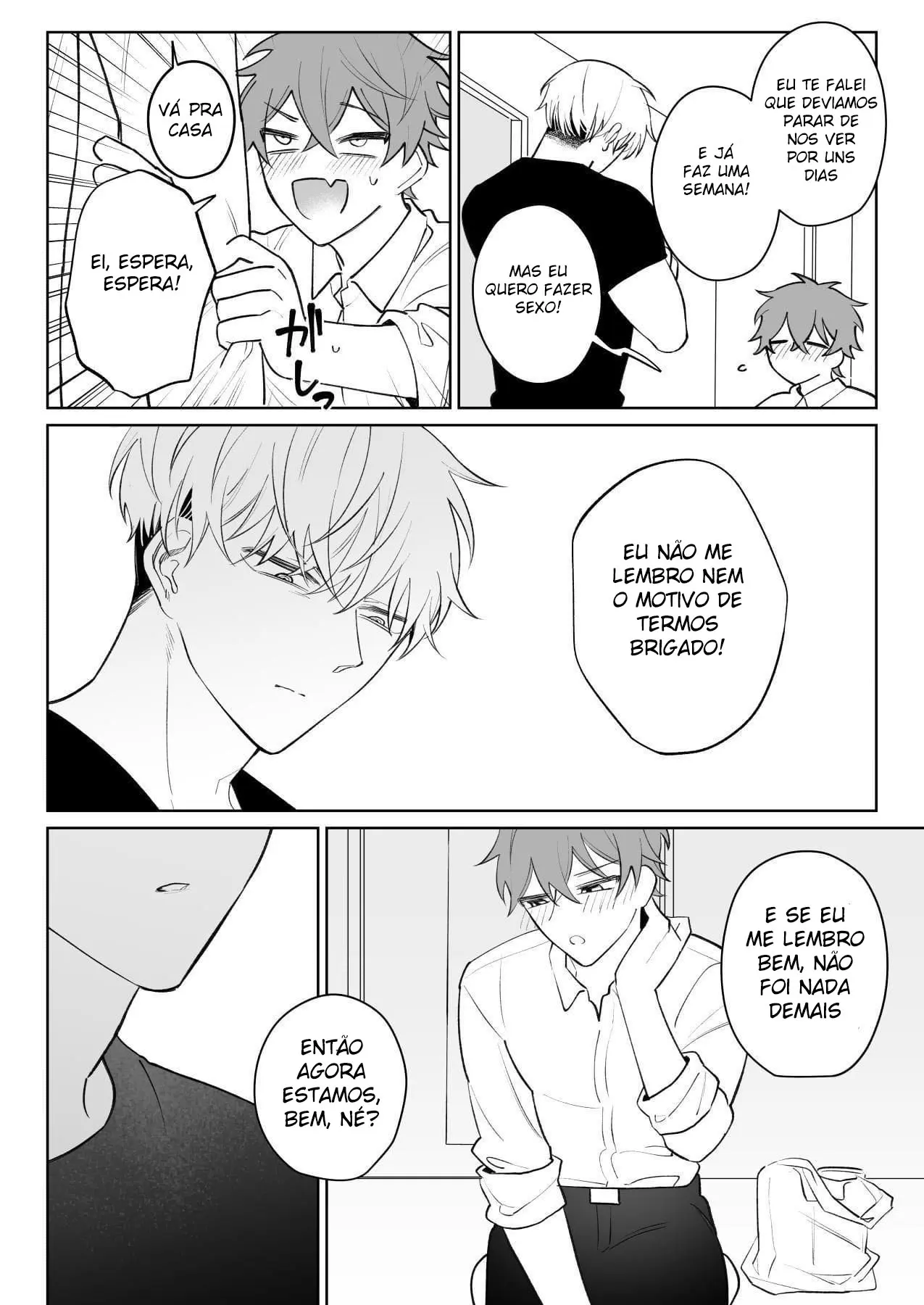 Meu Namorado Excitado Não Me da Ouvidos Hentai – Página 5