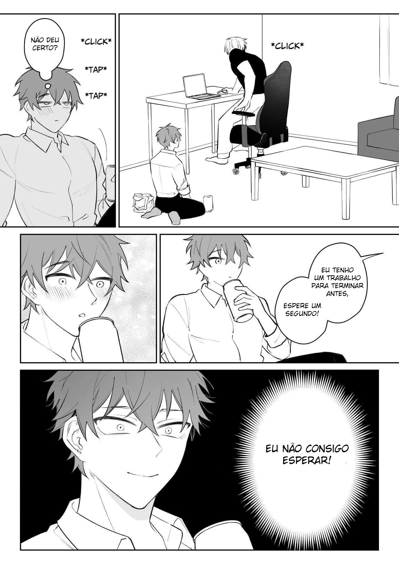 Meu Namorado Excitado Não Me da Ouvidos Hentai – Página 6