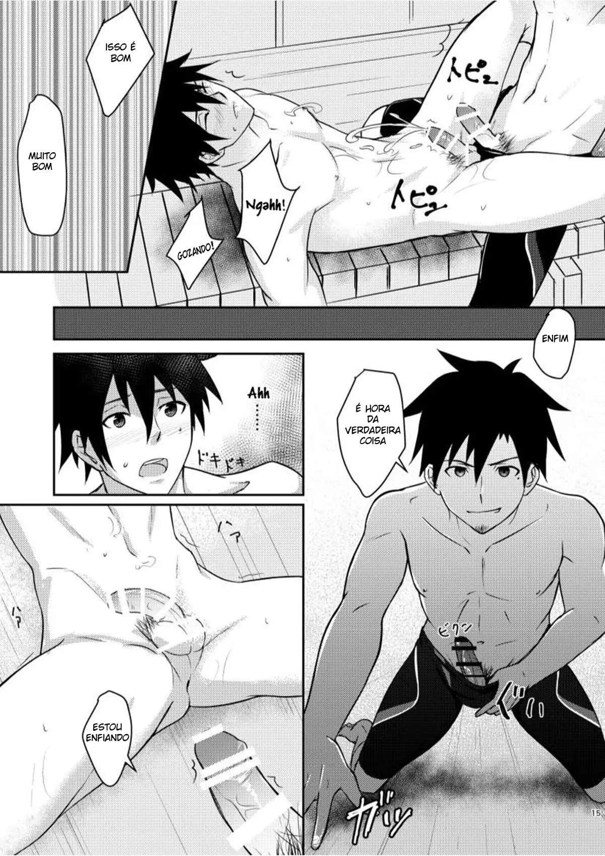 Meu Treinamento Especial Com o Treinador Hentai – Página 14