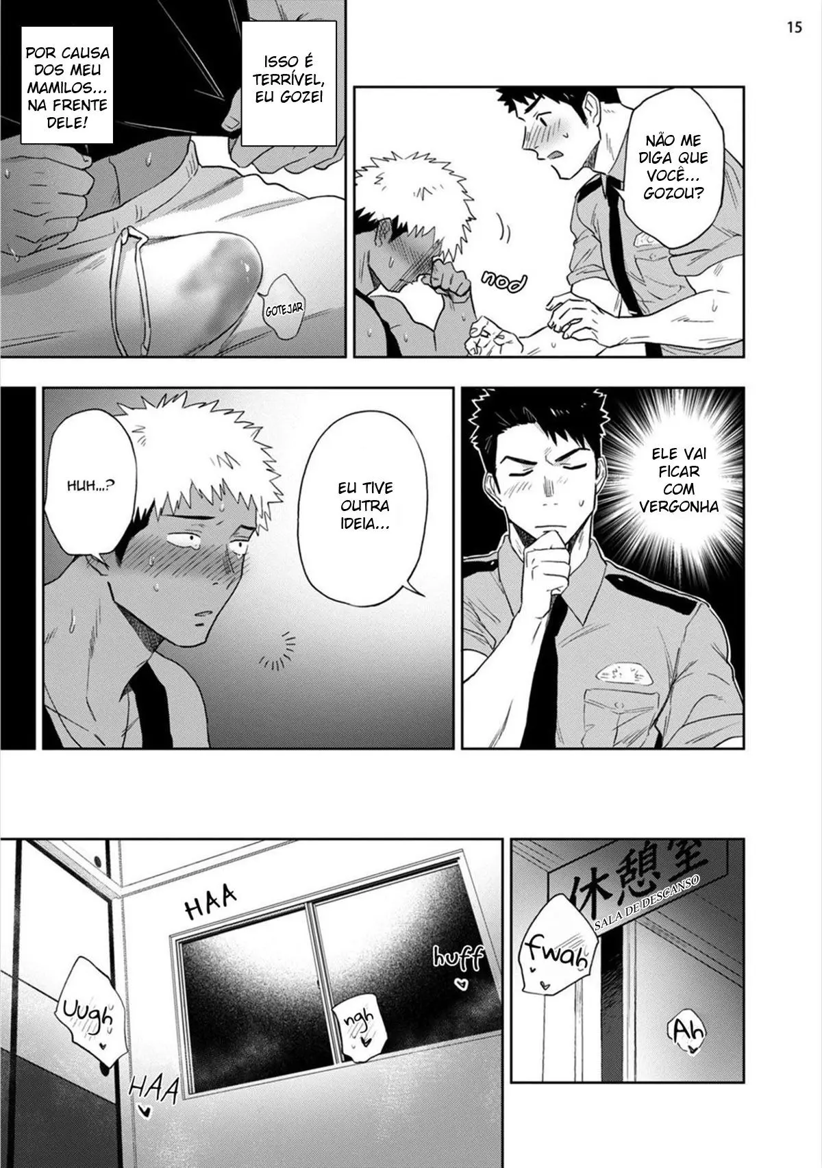 Meus Mamilos São Tão Sensíveis que Eu Não Consigo Aguentar Hentai – Página 15