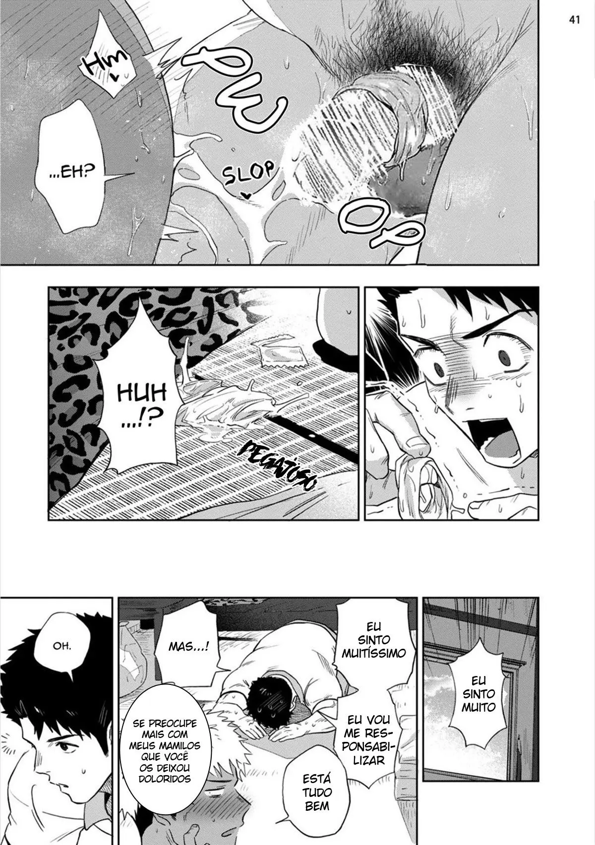 Meus Mamilos São Tão Sensíveis que Eu Não Consigo Aguentar Hentai – Página 41