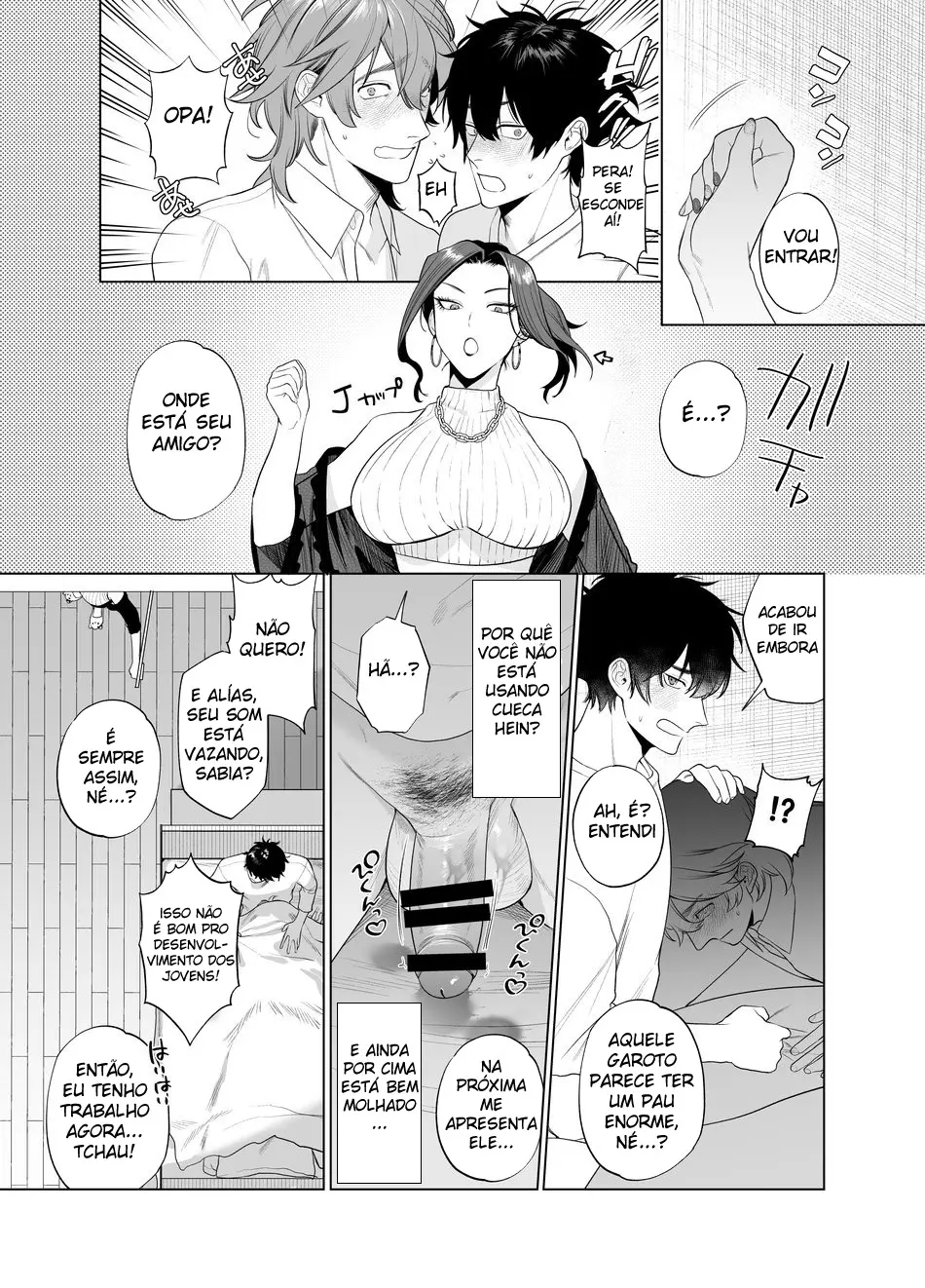 Minha Casa Virou Um Lugar Só Pra Transar Hentai – Página 33