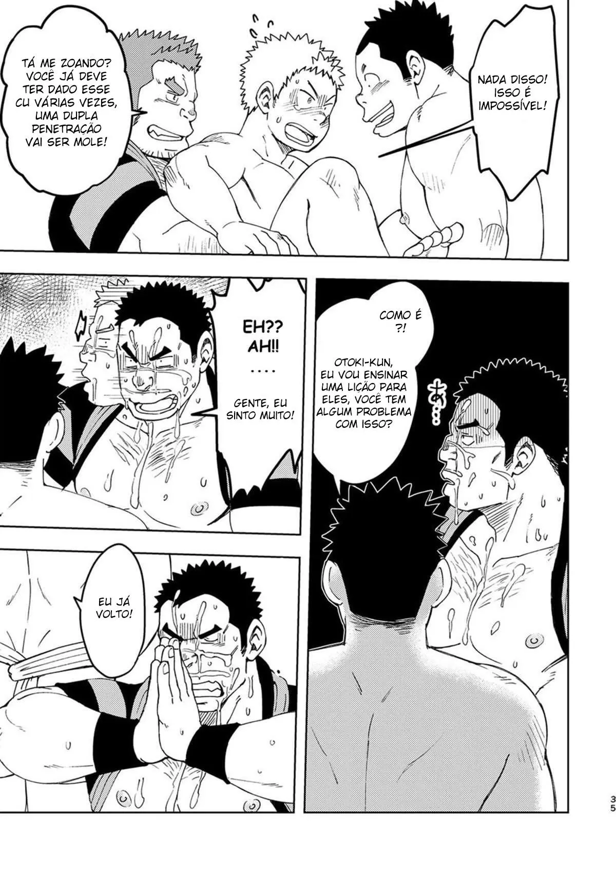 Mouhou Gakuen Dentou Geinoubu 3 Hentai – Página 35