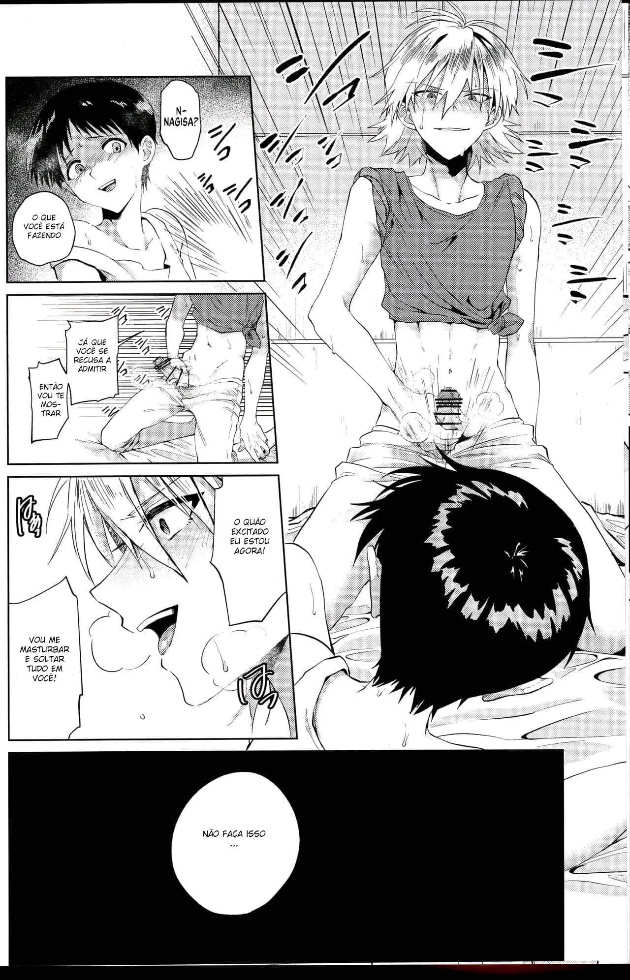 Nagisa Quer Que Shinji Entenda Seu Amor Louco! Hentai – Página 17
