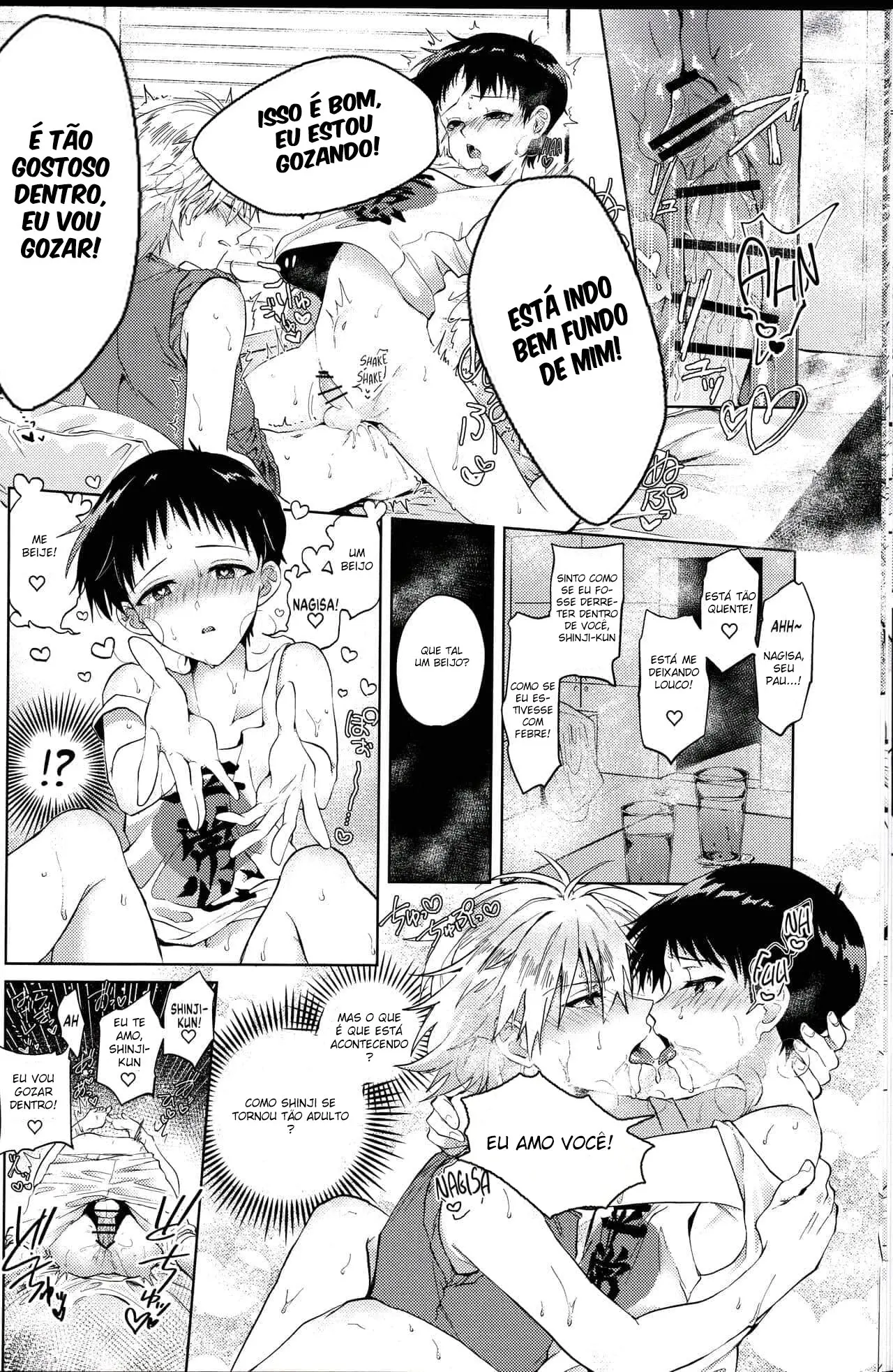 Nagisa Quer Que Shinji Entenda Seu Amor Louco! Hentai – Página 21