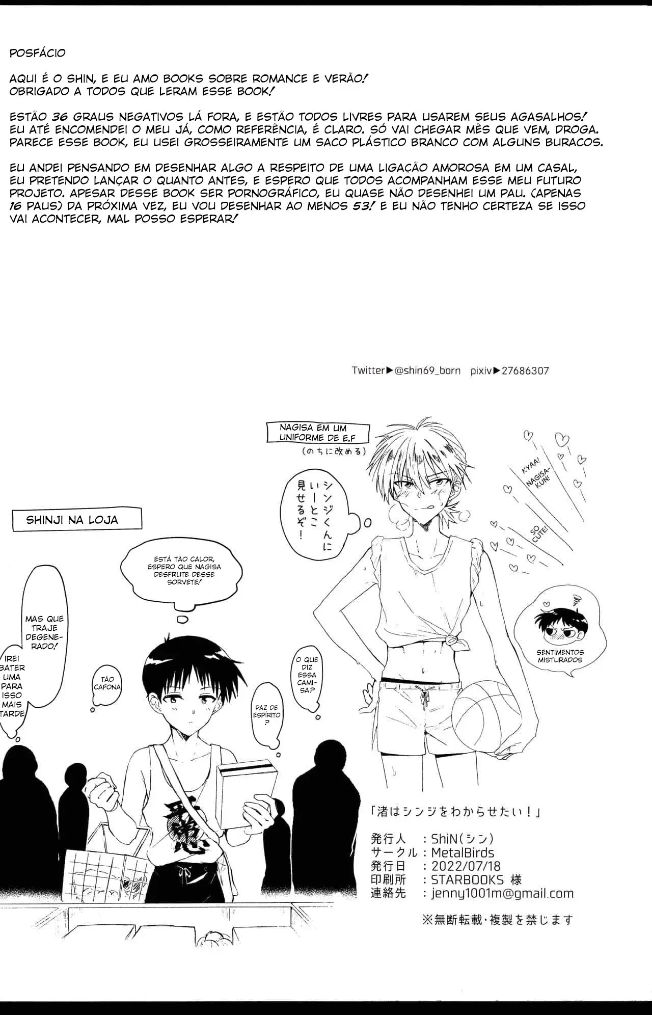 Nagisa Quer Que Shinji Entenda Seu Amor Louco! Hentai – Página 24