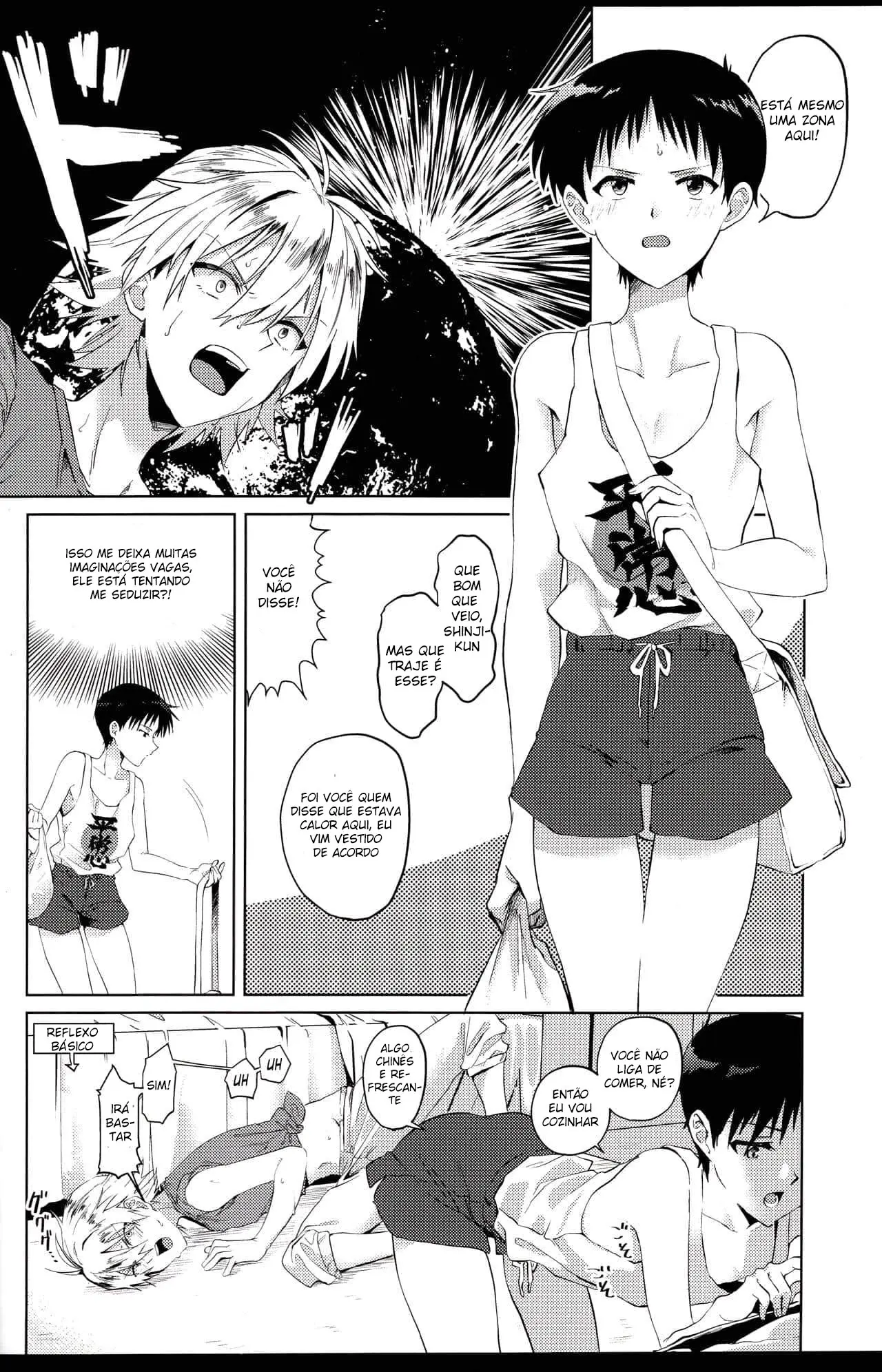 Nagisa Quer Que Shinji Entenda Seu Amor Louco! Hentai – Página 4