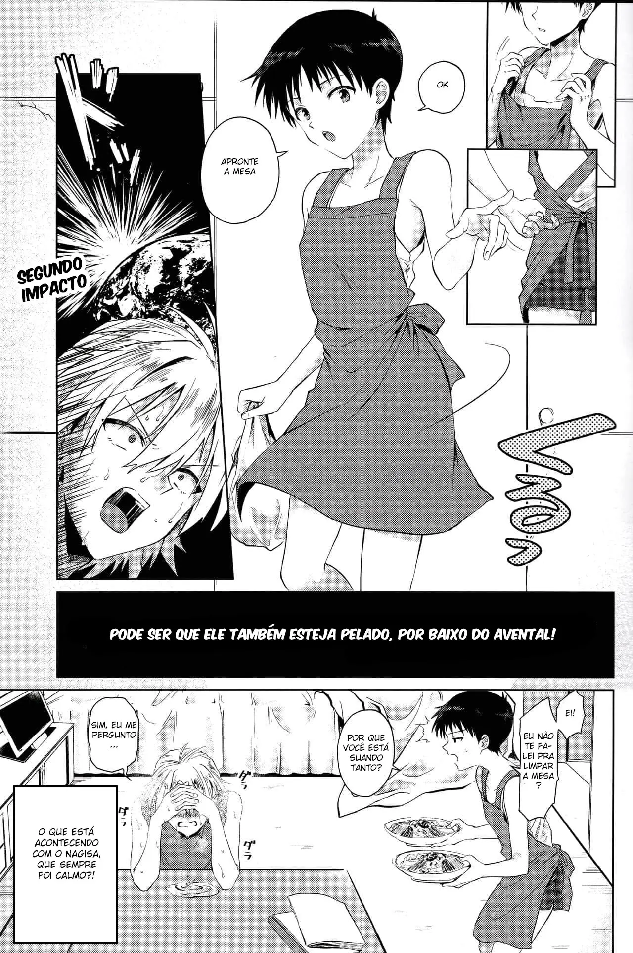 Nagisa Quer Que Shinji Entenda Seu Amor Louco! Hentai – Página 5