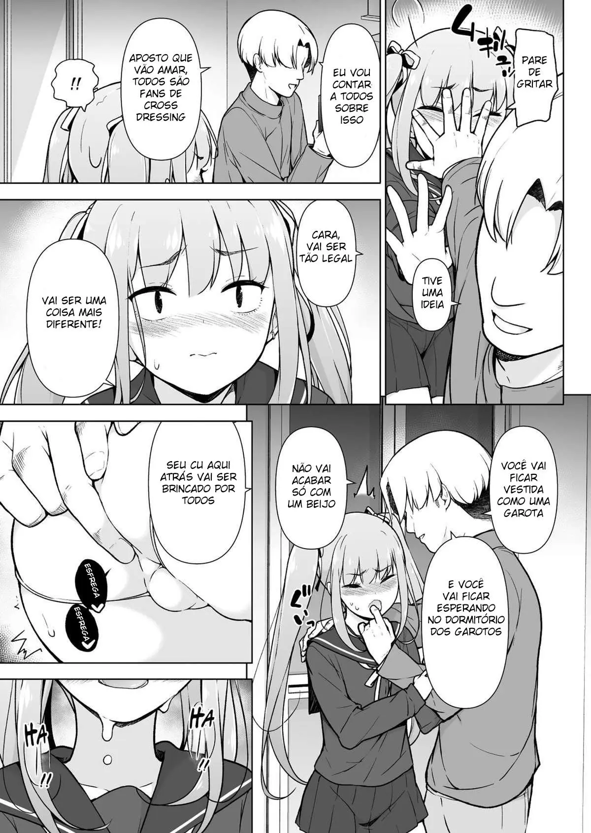 Namaiki Yankee ga Josou o Shitara Hentai – Página 22