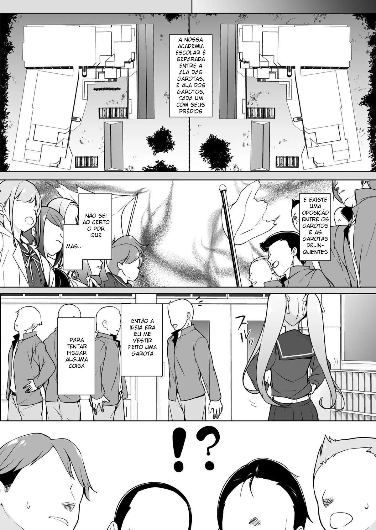 Namaiki Yankee ga Josou o Shitara Hentai – Página 3