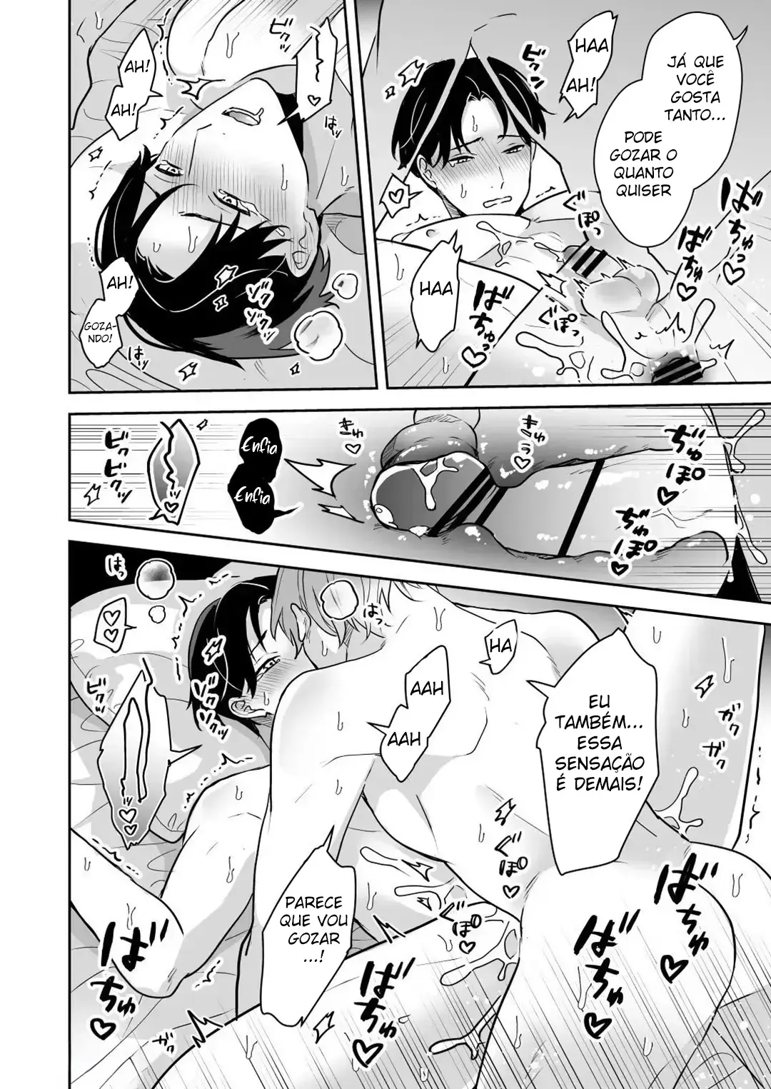 Não Aguentei Olhar Pra Um Homem Com O Rosto Lindo, e as Coisas Saíram do Controle 2 Hentai – Página 11