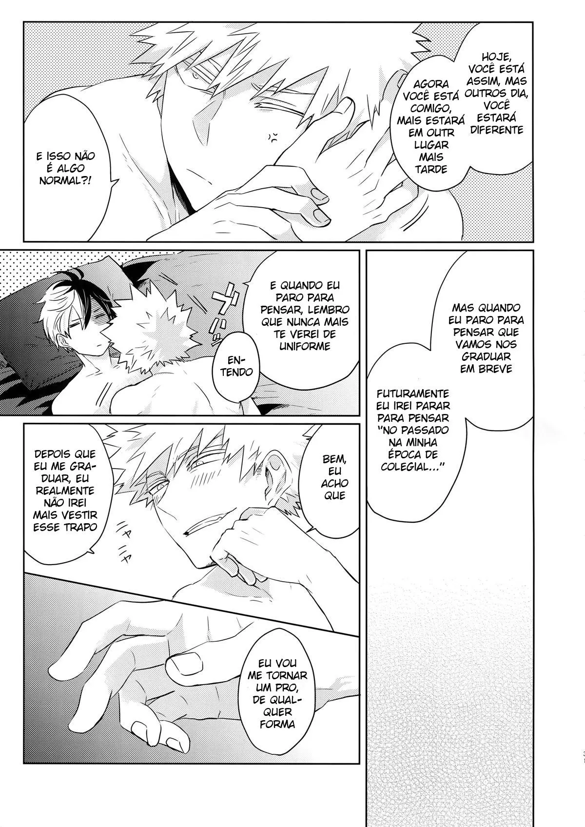 Natsu no Omoide Sorekara Mirai Hentai – Página 32