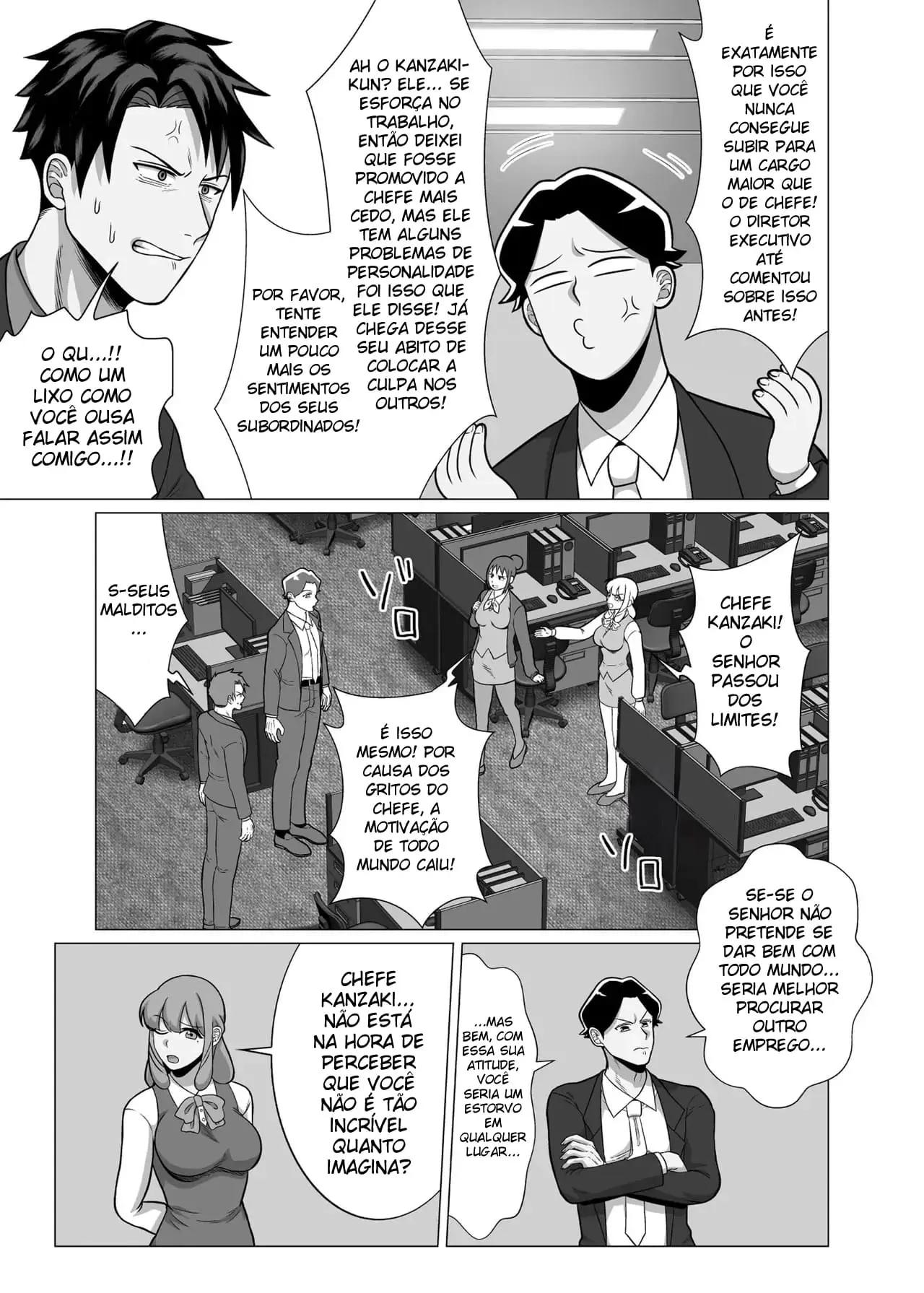O Assalariado Lixo Inexperiente ~ Um Sexo Que Destrói a Dignidade e Transforma em Fêmea ~ Hentai – Página 26