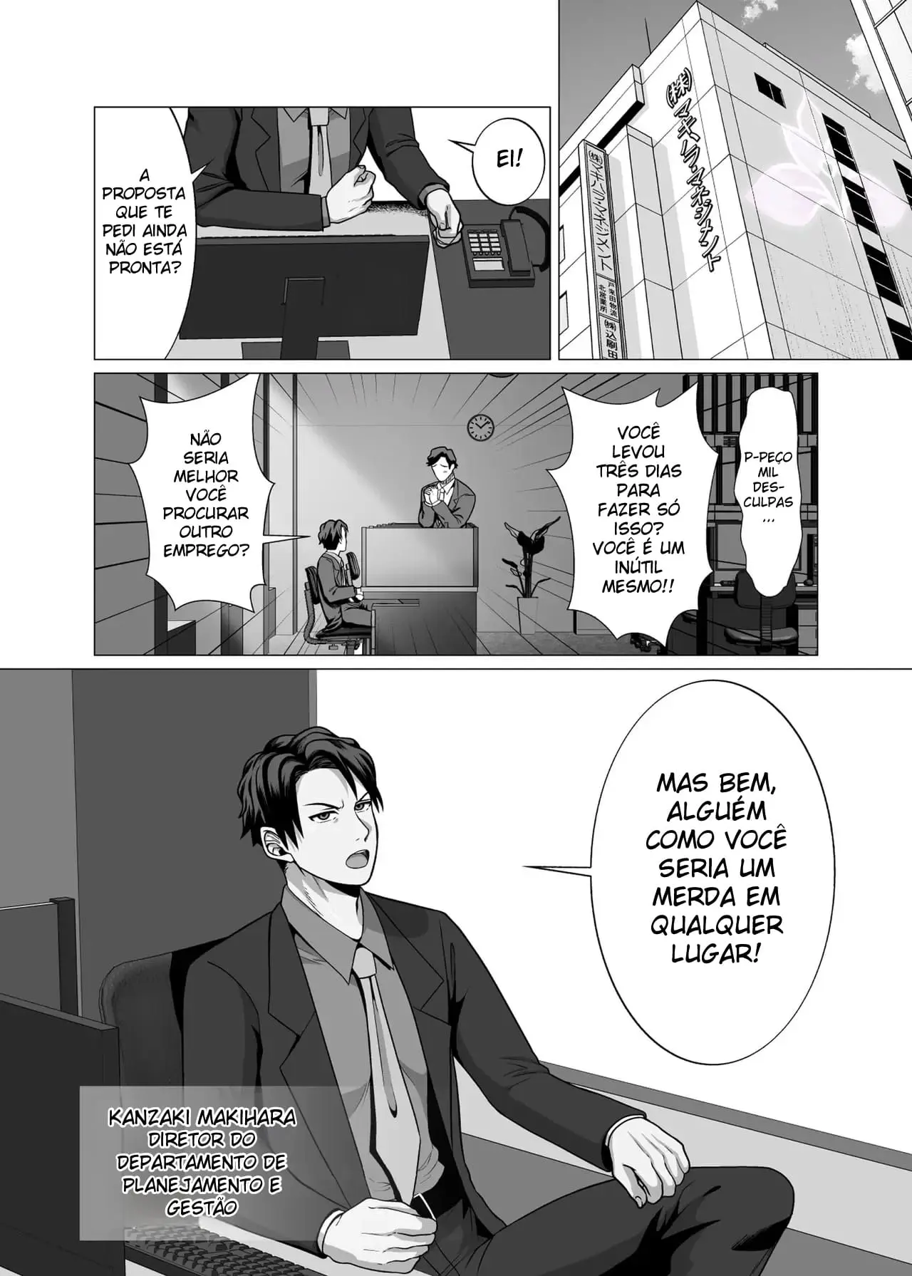 O Assalariado Lixo Inexperiente ~ Um Sexo Que Destrói a Dignidade e Transforma em Fêmea ~ Hentai – Página 4