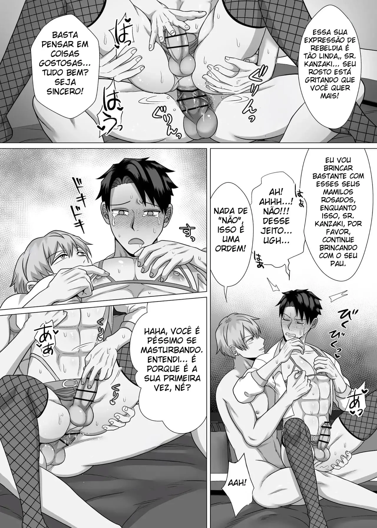 O Assalariado Lixo Inexperiente ~ Um Sexo Que Destrói a Dignidade e Transforma em Fêmea ~ Hentai – Página 91
