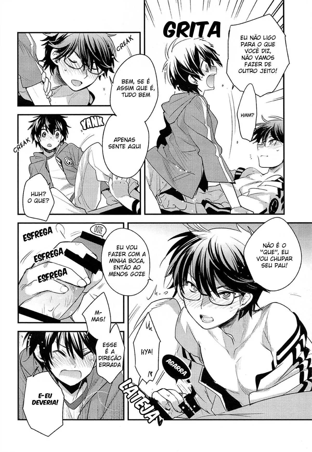 O Bastardo Ganancioso e o Senpai Ganancioso Hentai – Página 11