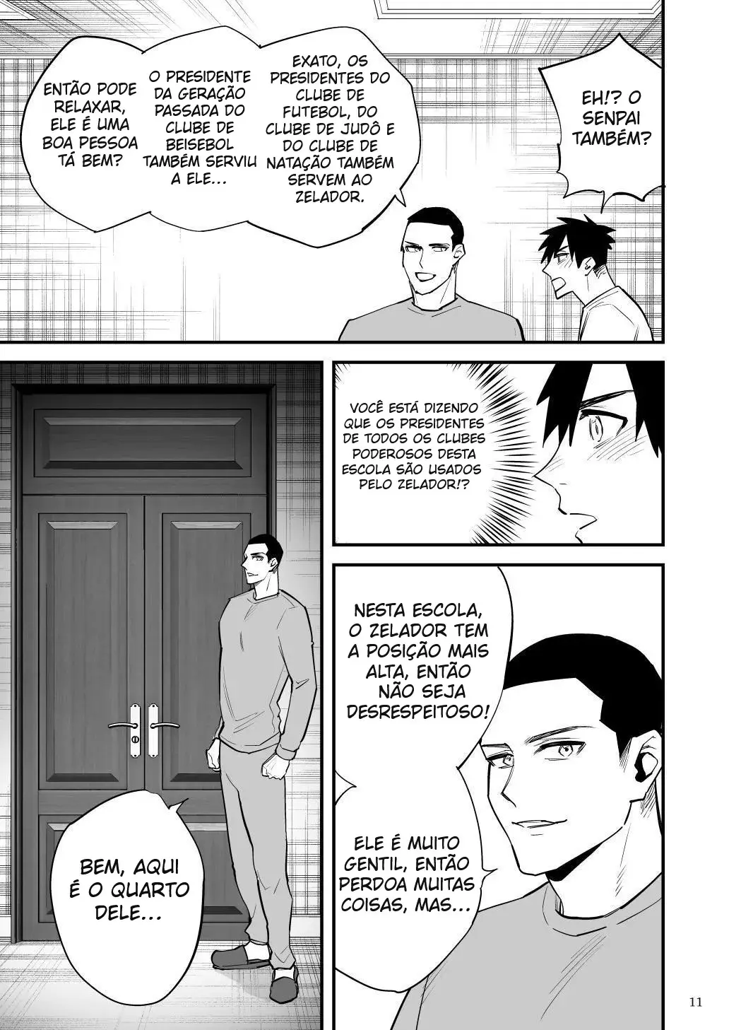 O Boneco Sexual do Zelador: Os Membros do Clube de Beisebol do Primeiro Ano São Submetidos a Uma Lavagem Cerebral para Se Apaixonarem Pelo Zelador e Serem Usados Hentai – Página 12