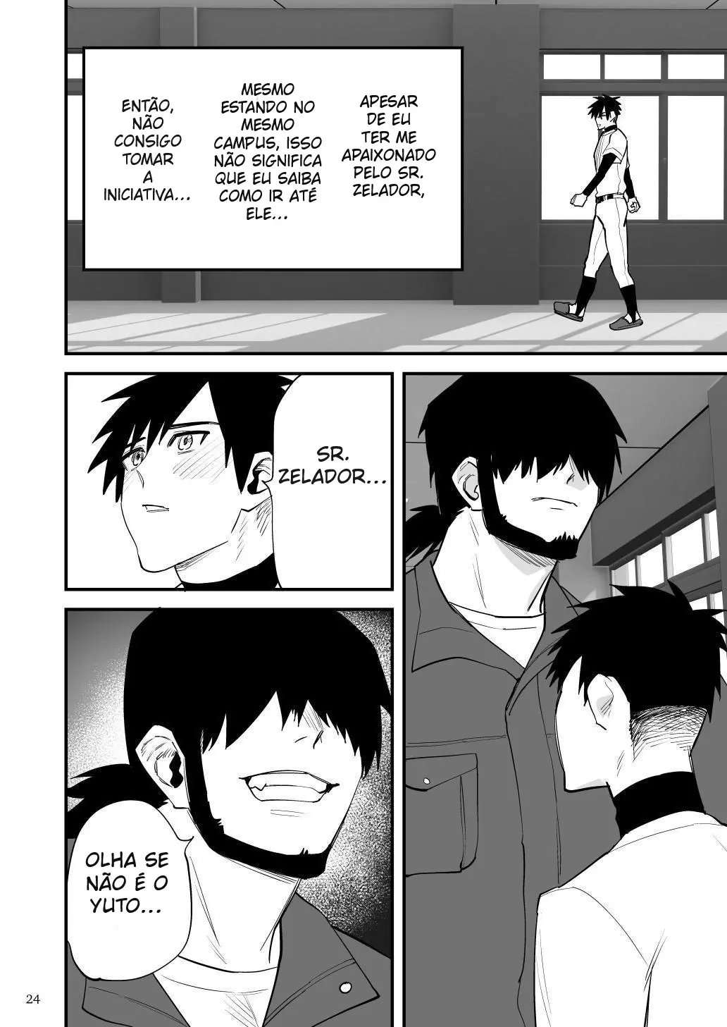 O Boneco Sexual do Zelador: Os Membros do Clube de Beisebol do Primeiro Ano São Submetidos a Uma Lavagem Cerebral para Se Apaixonarem Pelo Zelador e Serem Usados Hentai – Página 25