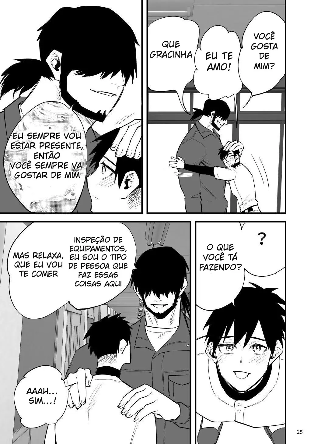 O Boneco Sexual do Zelador: Os Membros do Clube de Beisebol do Primeiro Ano São Submetidos a Uma Lavagem Cerebral para Se Apaixonarem Pelo Zelador e Serem Usados Hentai – Página 26