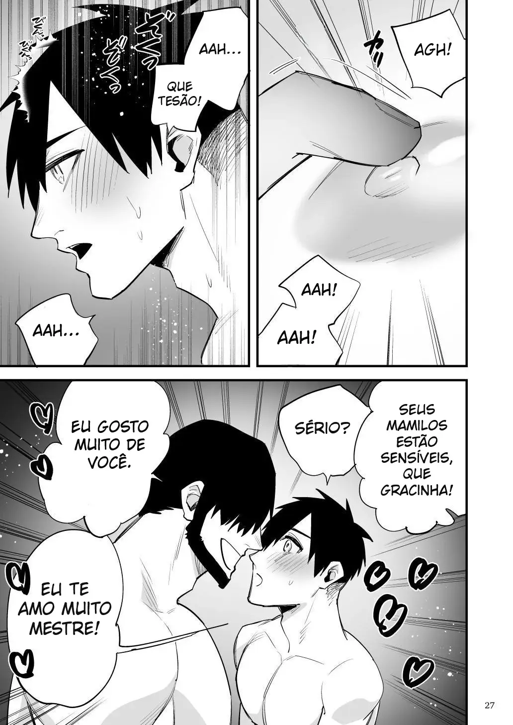 O Boneco Sexual do Zelador: Os Membros do Clube de Beisebol do Primeiro Ano São Submetidos a Uma Lavagem Cerebral para Se Apaixonarem Pelo Zelador e Serem Usados Hentai – Página 28