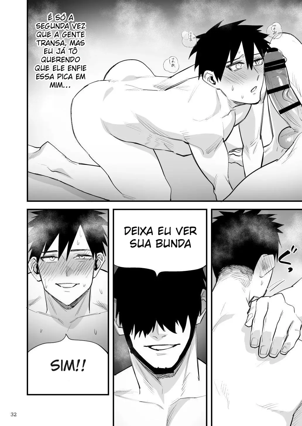 O Boneco Sexual do Zelador: Os Membros do Clube de Beisebol do Primeiro Ano São Submetidos a Uma Lavagem Cerebral para Se Apaixonarem Pelo Zelador e Serem Usados Hentai – Página 33