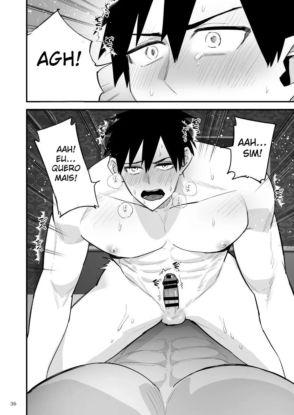 O Boneco Sexual do Zelador: Os Membros do Clube de Beisebol do Primeiro Ano São Submetidos a Uma Lavagem Cerebral para Se Apaixonarem Pelo Zelador e Serem Usados Hentai – Página 37