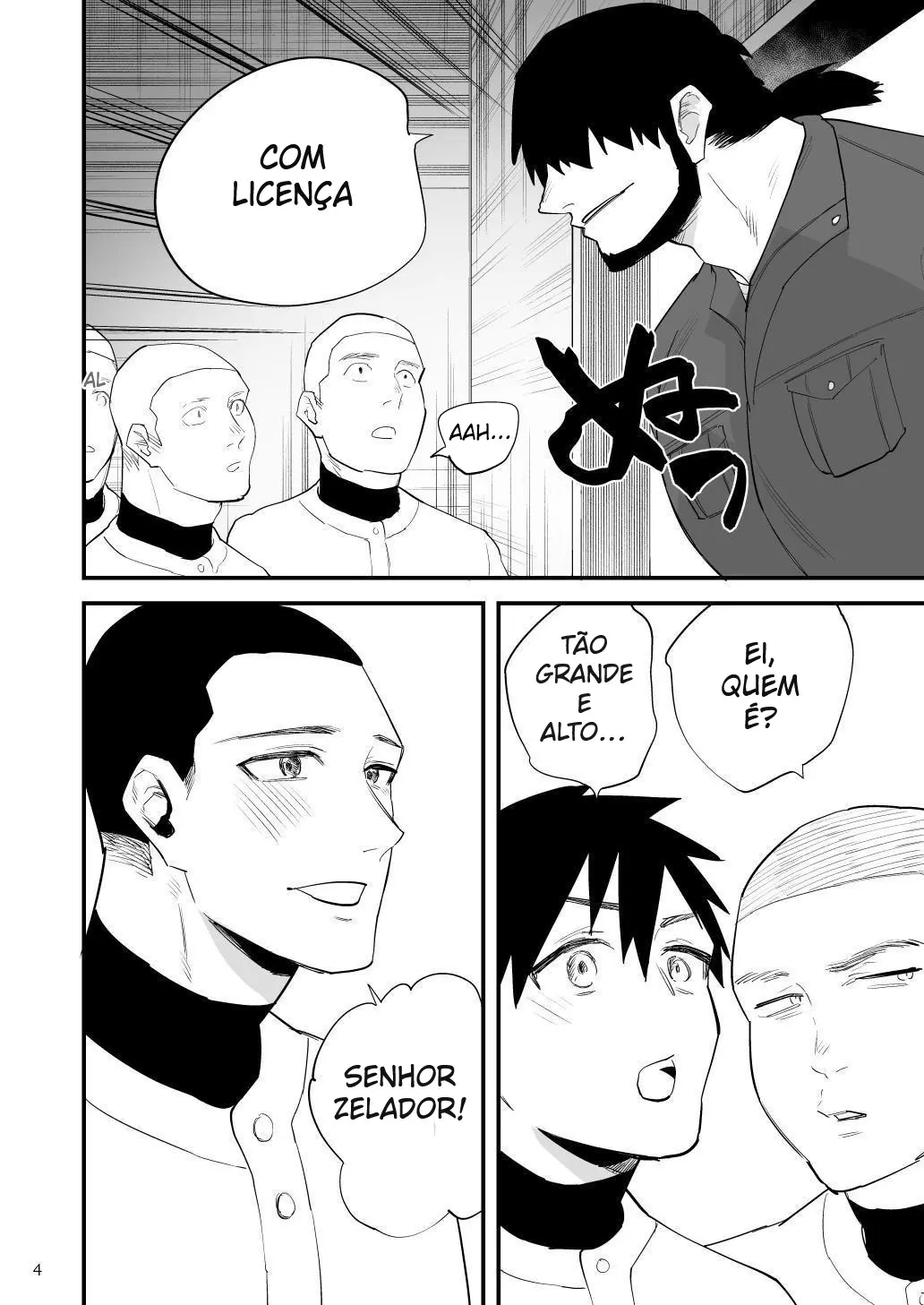 O Boneco Sexual do Zelador: Os Membros do Clube de Beisebol do Primeiro Ano São Submetidos a Uma Lavagem Cerebral para Se Apaixonarem Pelo Zelador e Serem Usados Hentai – Página 5
