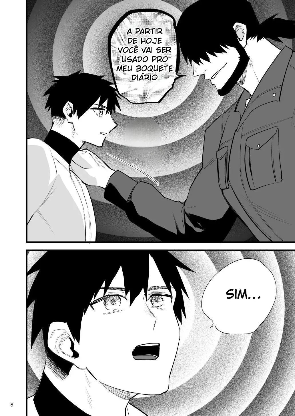 O Boneco Sexual do Zelador: Os Membros do Clube de Beisebol do Primeiro Ano São Submetidos a Uma Lavagem Cerebral para Se Apaixonarem Pelo Zelador e Serem Usados Hentai – Página 9