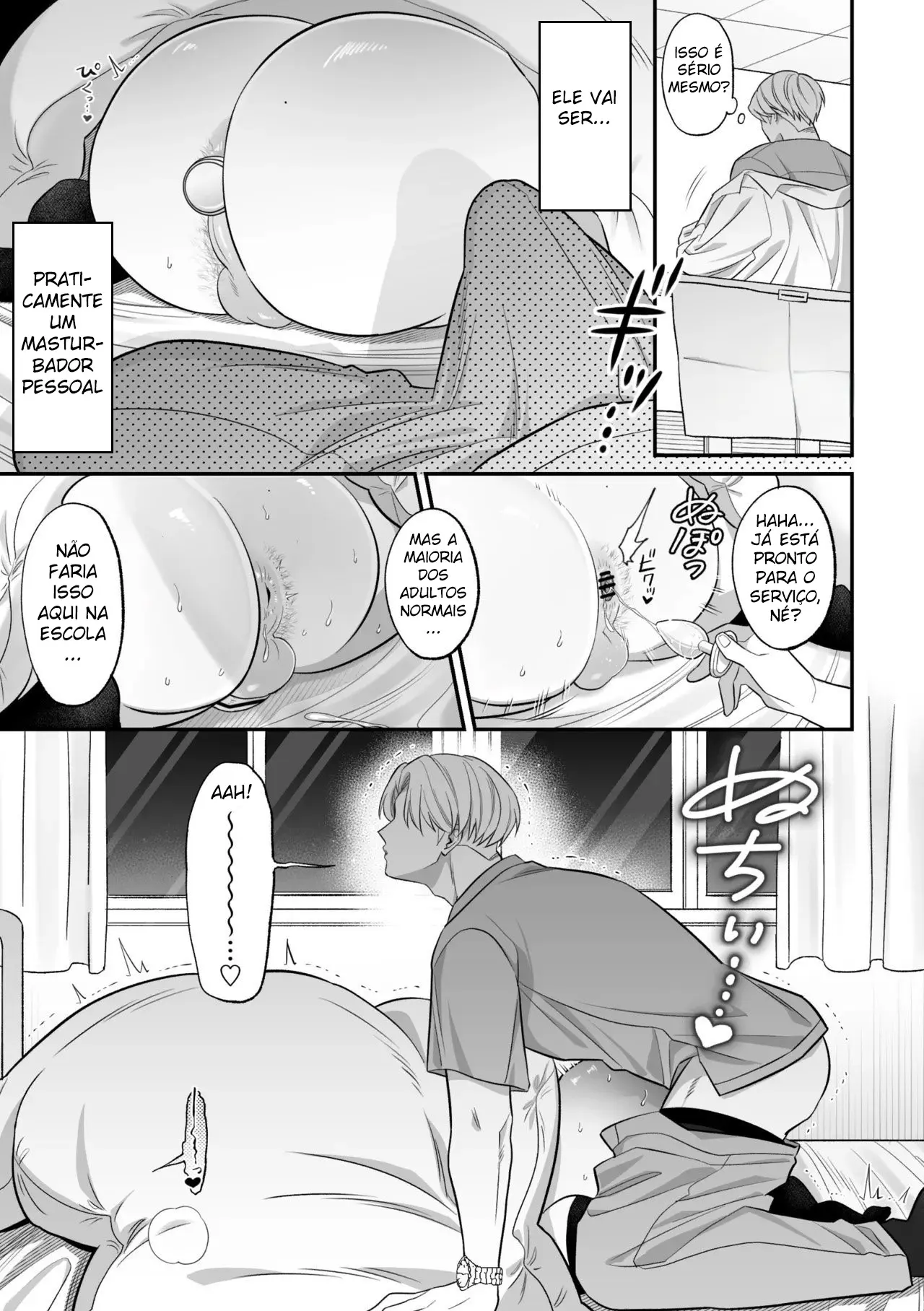 O Brinquedo Adulto Favorito do Enfermeiro Escolar é o Professor de Educação Física Voluptuosa e Pervertido Hentai – Página 12