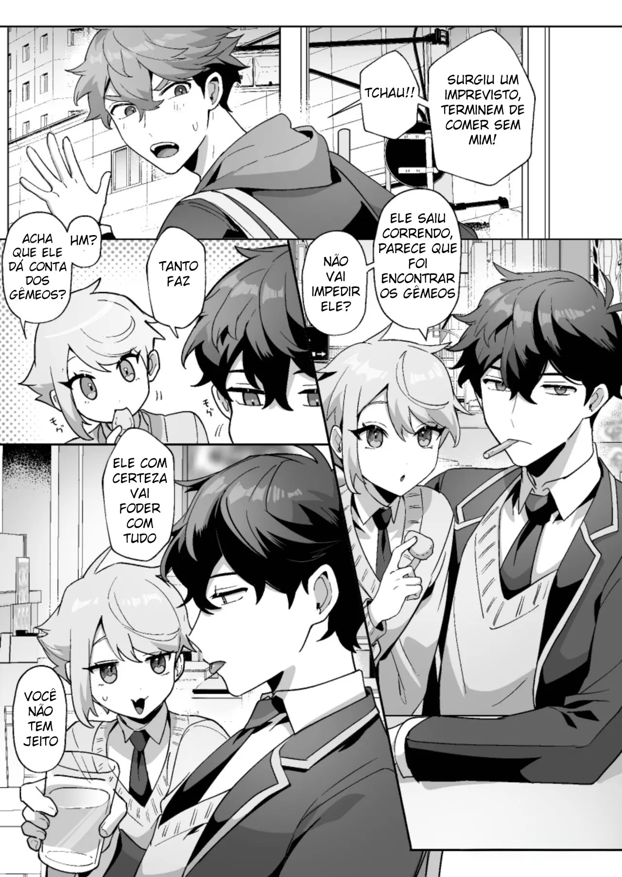 O Cão Inocente E Os Coelhos Gêmeos Hentai – Página 19