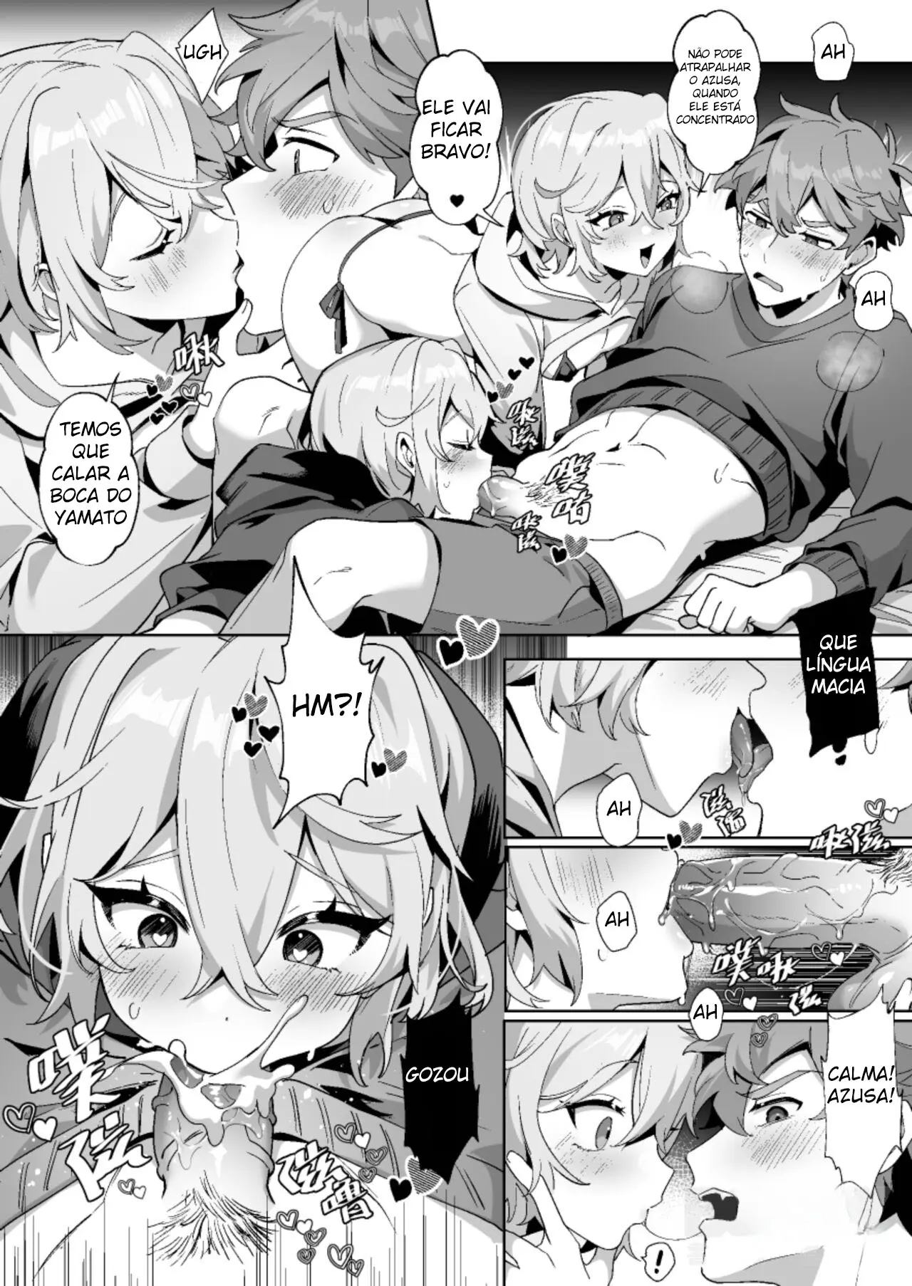 O Cão Inocente E Os Coelhos Gêmeos Hentai – Página 26