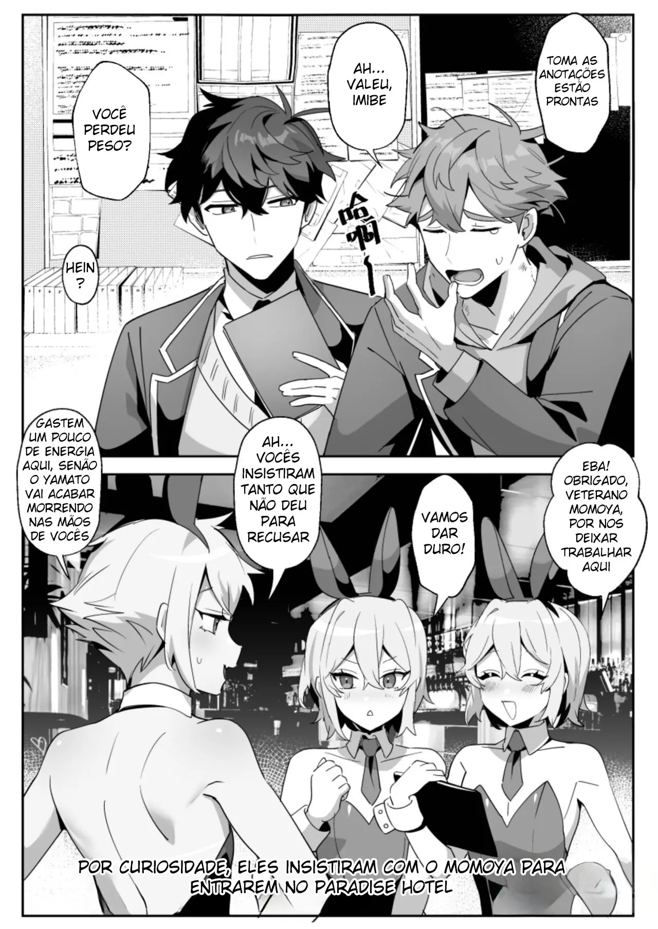 O Cão Inocente E Os Coelhos Gêmeos Hentai – Página 39