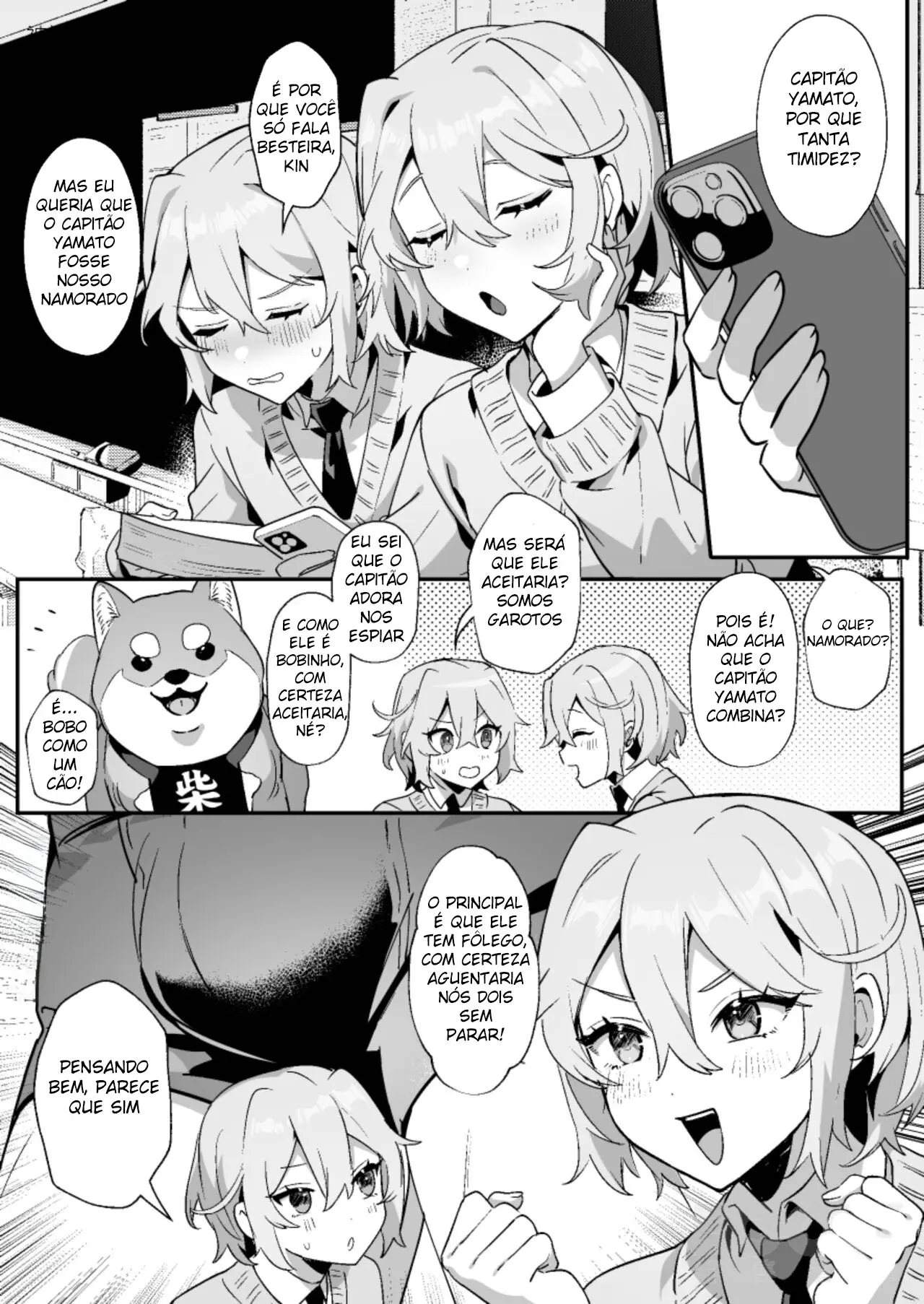 O Cão Inocente E Os Coelhos Gêmeos Hentai – Página 8