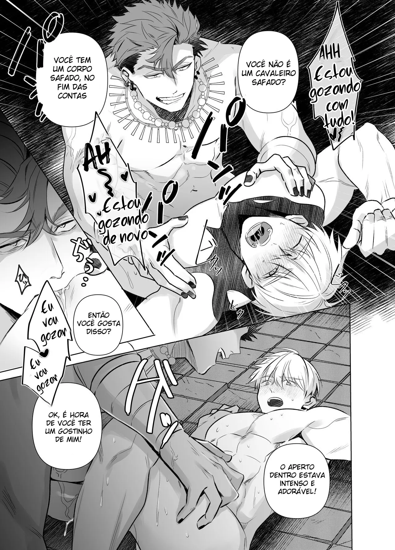 O Cavaleiro Santo Fode Com Um Deus Maligno ~ Clímax Eterno Com Leite Transbordando ~ Hentai – Página 14