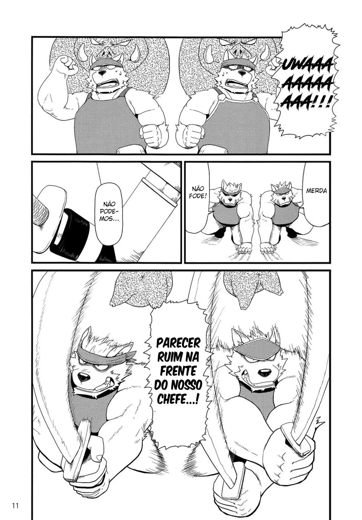 O Chefe e o Pedido Secreto Hentai – Página 12