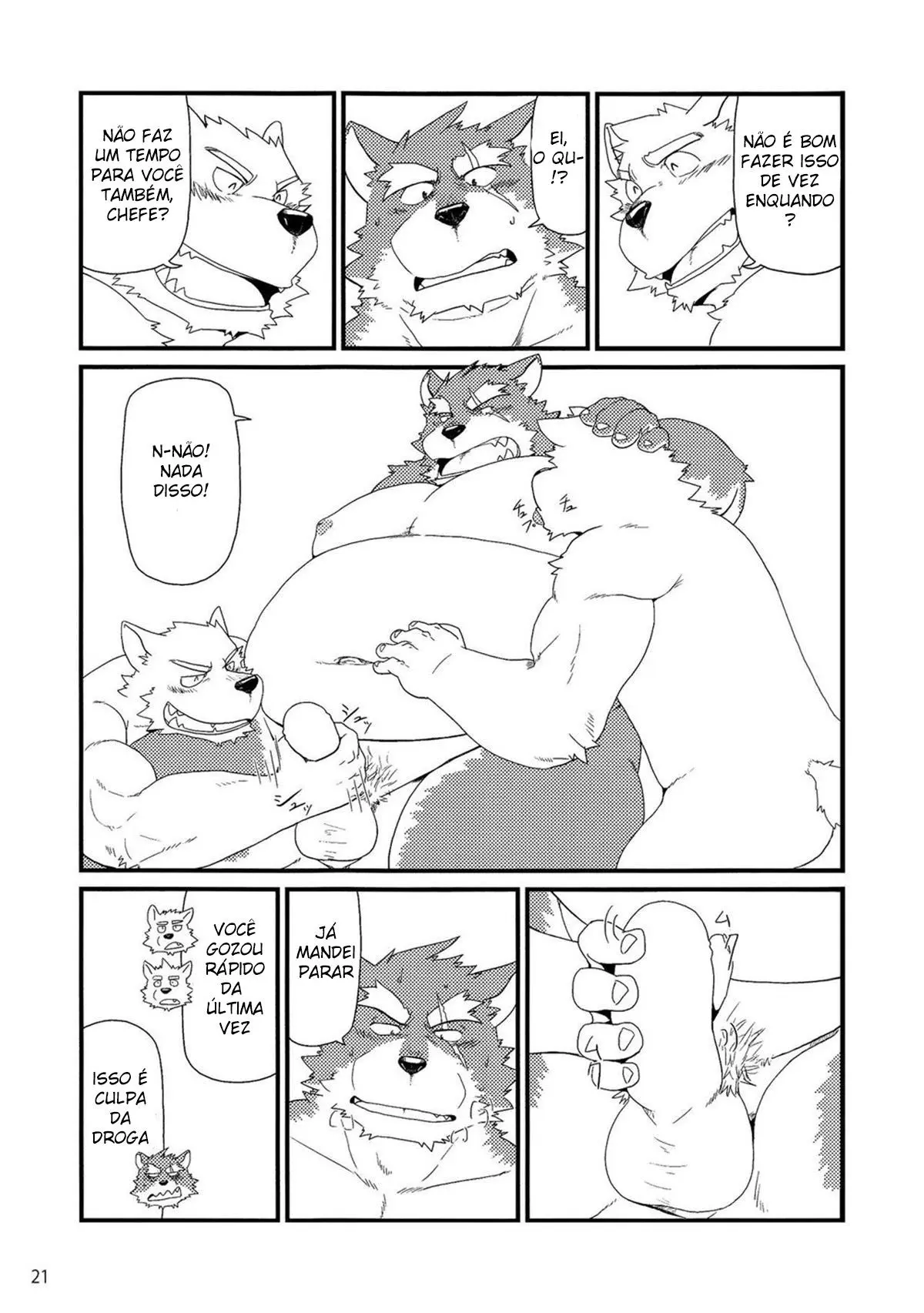 O Chefe e o Pedido Secreto Hentai – Página 22