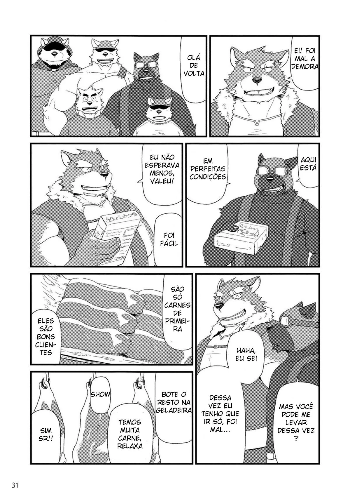 O Chefe e o Pedido Secreto Hentai – Página 32